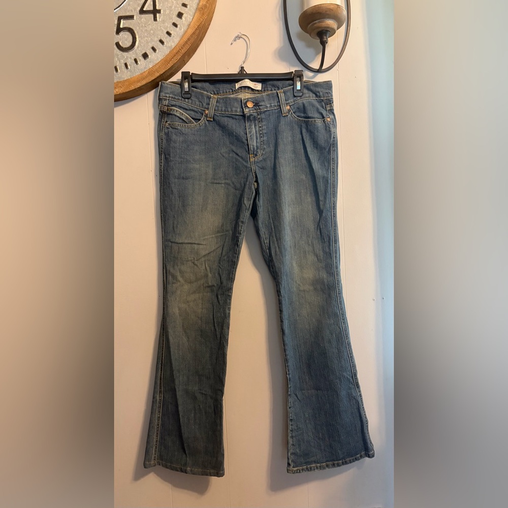 Old Navy Women's Lowest Rise Flare Jeans in Blue From Mac bling Era 2007